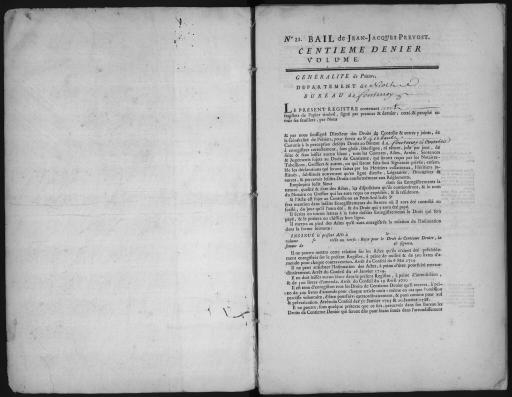 1er mars 1766-10 janvier 1767. N° 69.